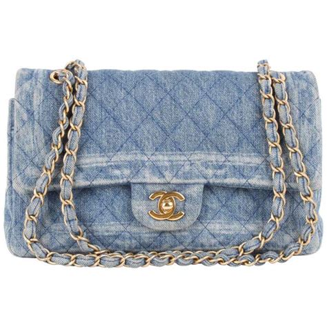 chanel purple denim bag|chanel denim crossbody bag.